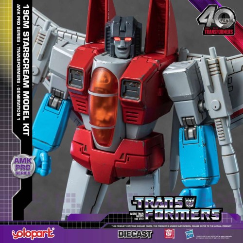 Transformers: Generation One AMK Pro Series Plastic Model Kit Starscream 19 cm