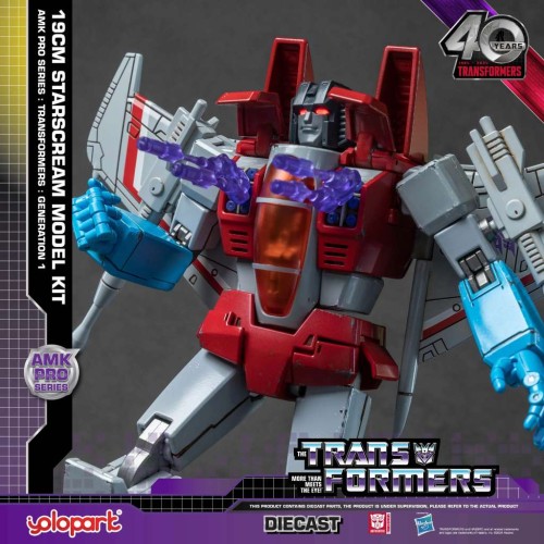 Transformers: Generation One AMK Pro Series Plastic Model Kit Starscream 19 cm