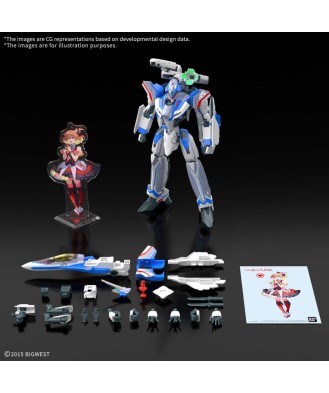 1/100 HG VF-31J Siegfried (Hayate Immelman) Deluxe Set