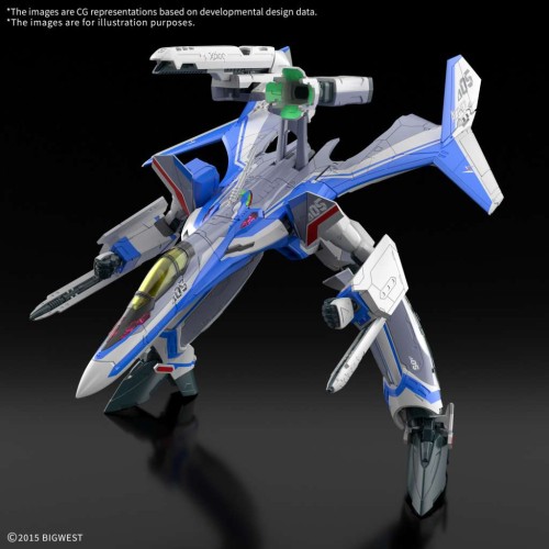 1/100 HG VF-31J Siegfried (Hayate Immelman) Deluxe Set