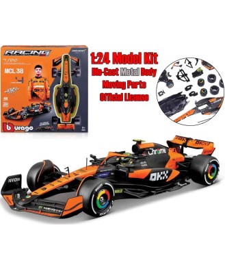 McLaren F1 MCL38 - Lando Norris With Helmet - Model Kit...