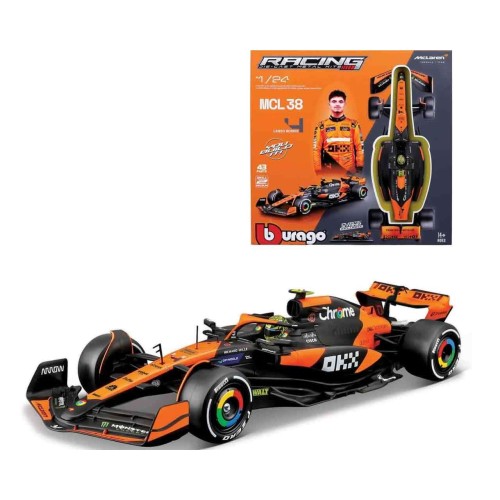 McLaren F1 MCL38 - Lando Norris With Helmet - Model Kit 1:24XP109967