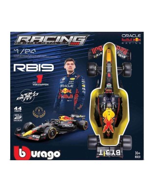 Red bull F1 RB19 - Max Verstappen With Helmet - Model Kit 1:24