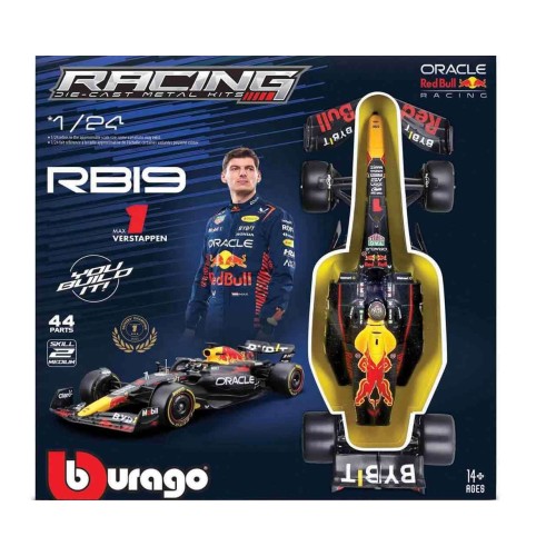 Red bull F1 RB19 - Max Verstappen With Helmet - Model Kit 1:24