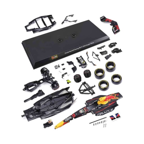 Red bull F1 RB19 - Max Verstappen With Helmet - Model Kit 1:24