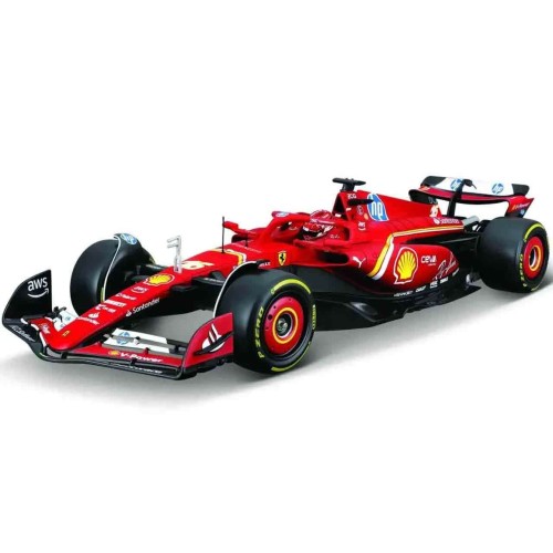 Ferrari F1 SF-24 - N. 16 Charles Leclerc With Helmet - Model Kit 1:24