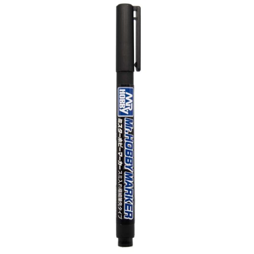 Gundam Marker CM-101 Super Fine Tip Brush Pen Black