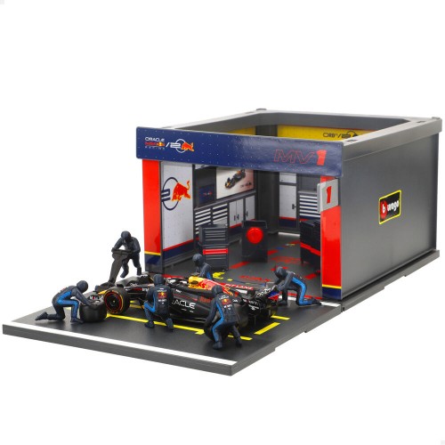 FORMULA 1 - Pit Stop Diorama Max Verstappen World Champion 2024 1:43