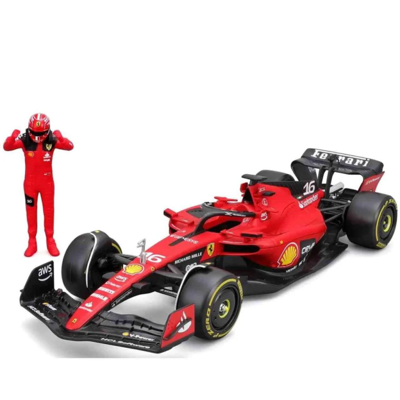 FORMULA 1 - F1 Ferrari Sf-23 with Leclerc - Die-cast Model 1/24