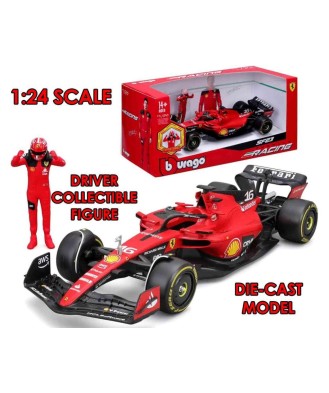 FORMULA 1 - F1 Ferrari Sf-23 with Leclerc - Die-cast Model 1/24