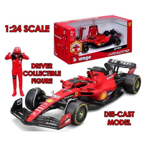 FORMULA 1 - F1 Ferrari Sf-23 with Leclerc - Die-cast Model 1/24