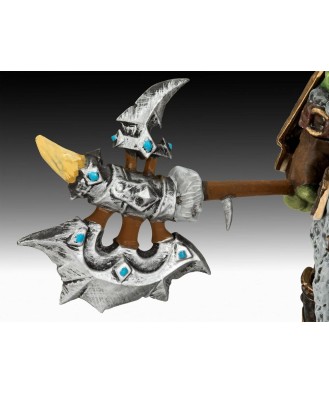World of Warcraft Model Kit Gift Set 1/16 The Orc Thrall 13 cm