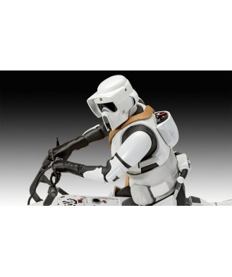 Star Wars Model Kit 1/12 Speeder Bike 26 cm