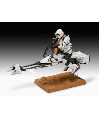 Star Wars Model Kit 1/12 Speeder Bike 26 cm