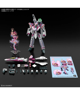 1/100 HG VF-31C Siegfried (Mirage Farina Jenius) Deluxe Set