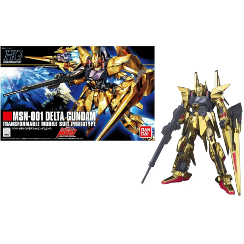 1/144 HGUC MSN-001 Delta Gundam