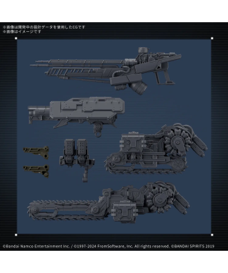 30MM Armored Core VI Fires of Rubicon RaD CC-3000 Wrecker Milk Tooth