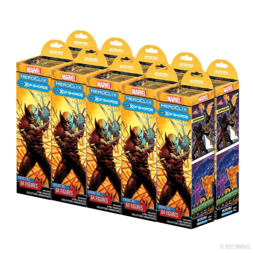 Marvel HeroClix: X-Men X of Swords Booster Brick (10)