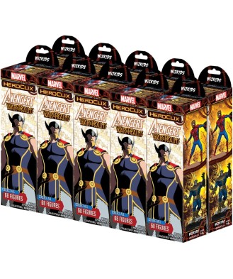 Marvel HeroClix: Avengers War of the Realms Booster Brick...