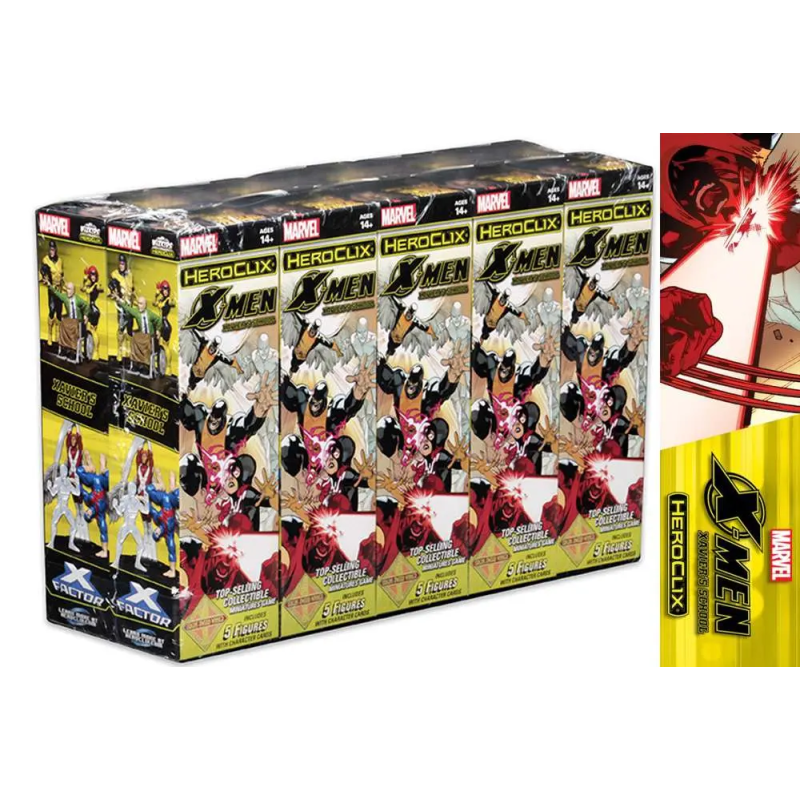 Marvel HeroClix: X-Men Xaviers School Booster Brick (10)