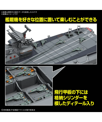 1/1000 Earth Defense Hyuga Class Combat Cruiser DCV-01 Hyuga (Yamato)