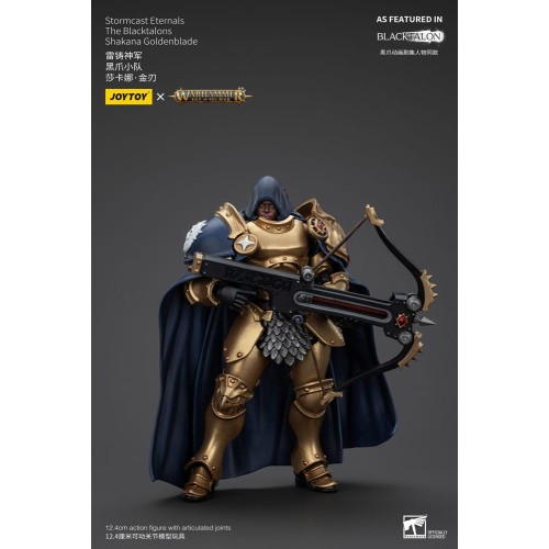 Warhammer Age of Sigmar Actionfigur Stormcast Eternals The Blacktalons Shakana Goldenblade 20 cm
