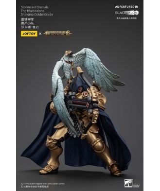 Warhammer Age of Sigmar Actionfigur Stormcast Eternals The Blacktalons Shakana Goldenblade 20 cm