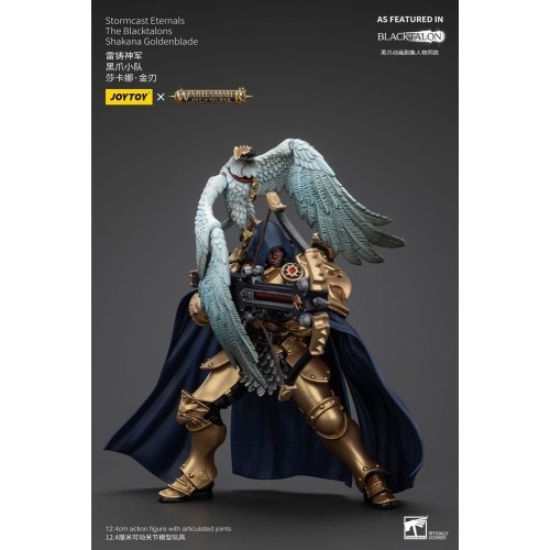 Warhammer Age of Sigmar Actionfigur Stormcast Eternals The Blacktalons Shakana Goldenblade 20 cm
