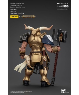 Warhammer Age of Sigmar Actionfigur Stormcast Eternals The Blacktalons Rostus Oxen hammer 20 cm