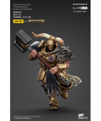 Warhammer Age of Sigmar Actionfigur Stormcast Eternals The Blacktalons Rostus Oxen hammer 20 cm