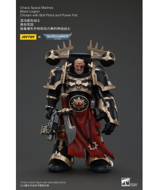 Warhammer 40k Actionfigur Chaos Space Marines Black...