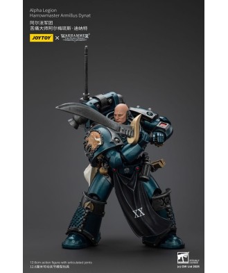Warhammer The Horus Heresy Action Figure Alpha Legion Harrowmaster Armillus Dynat 20 cm