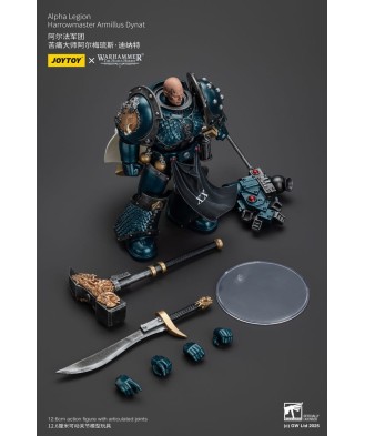 Warhammer The Horus Heresy Action Figure Alpha Legion Harrowmaster Armillus Dynat 20 cm