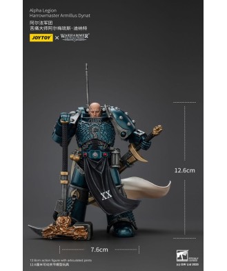 Warhammer The Horus Heresy Action Figure Alpha Legion Harrowmaster Armillus Dynat 20 cm