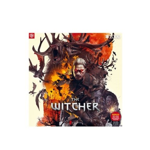 The Witcher Puzzle Monsters (1000 pieces)