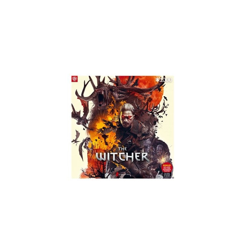 The Witcher Puzzle Monsters (1000 pieces)