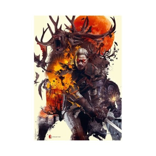 The Witcher Puzzle Monsters (1000 pieces)