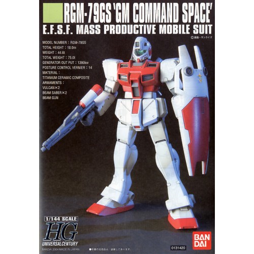 1/144 HGUC GM Command Space Type