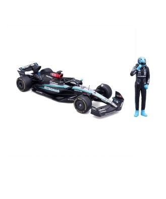 F1 Mercedes W15 E Perfomance 2023 With Russel Figure -...