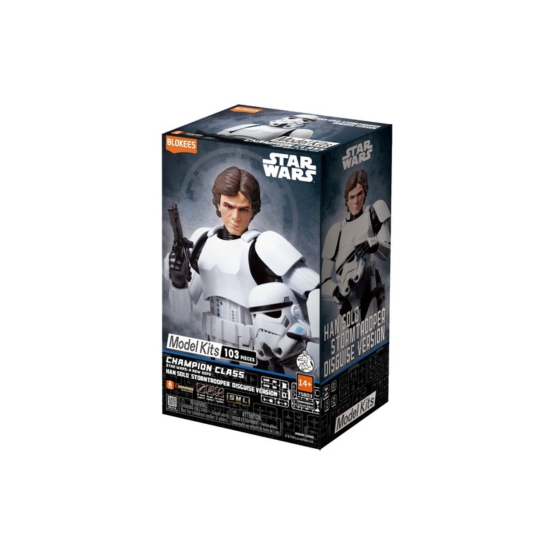 Star Wars Episode Iv A New Hope Han Solo Desguise Version Champion Class 03 Model Kit