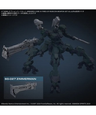 1/144 30MM Option Parts Set Armored Core VI Fires of Rubicon Weapon Set 03