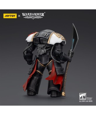 Warhammer The Horus Heresy Action Figure White Scars Ebon Keshig Terminator 2 with Power Glaive 13 cm