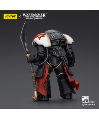 Warhammer The Horus Heresy Action Figure White Scars Ebon Keshig Terminator 1 with Power Glaive 13 cm