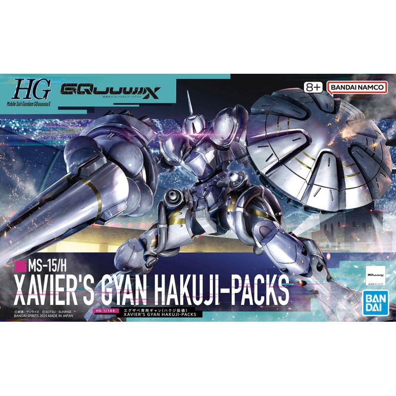 1/144 HG Xavier's Gyan Hakuji-Packs