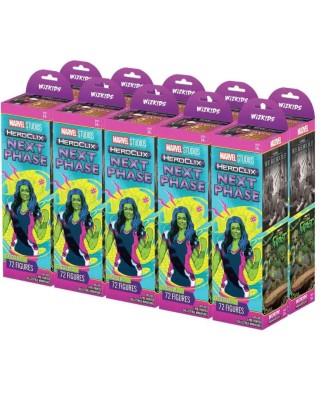 Marvel HeroClix: Marvel Studios Next Phase Booster Brick...