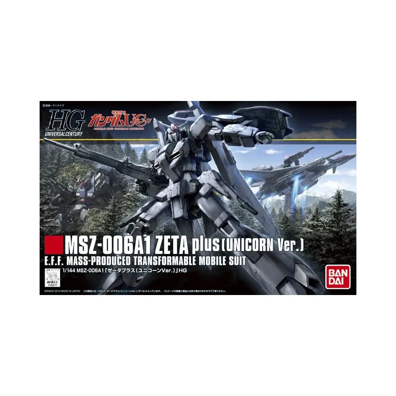 1/144 HGUC Zeta Plus (Unicorn Ver.)